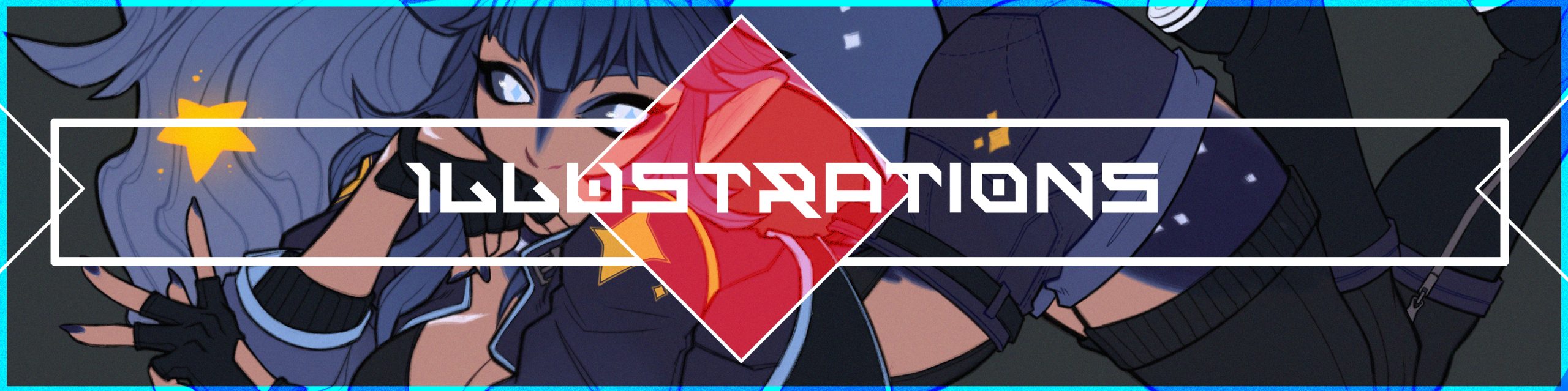 illustrations digital art banner